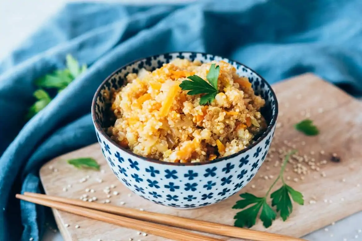 Quinoa con verduras