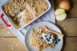 Crumble De Manzana Y Pera | Delicias Kitchen