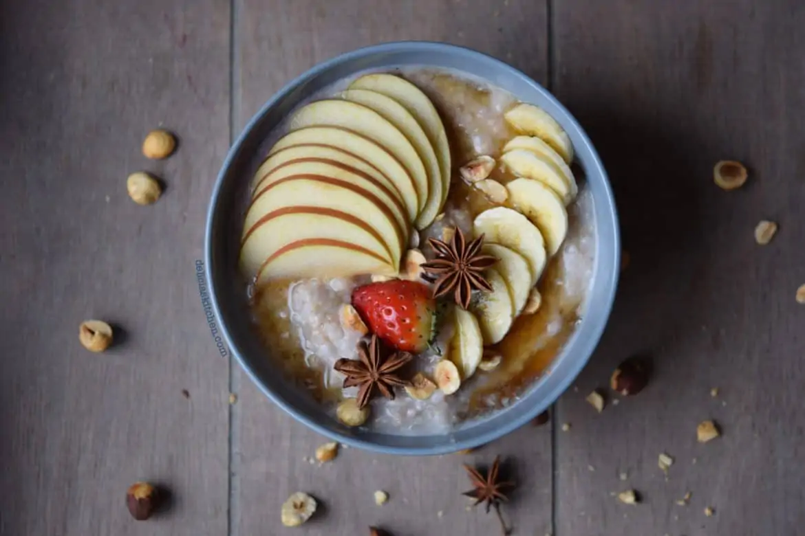 Porridge de trigo sarraceno