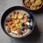 Porridge de amaranto y plátano