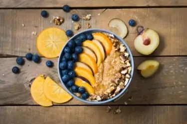 Porridge de quinoa y calabaza