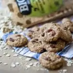 Galletas de avena con manzana y sesamo