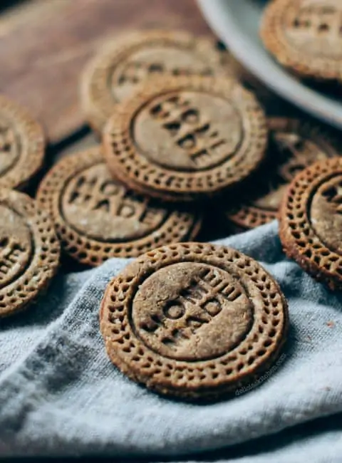 Galletas de trigo sarraceno con calabaza y limón