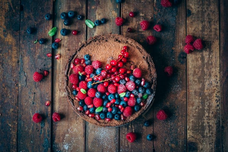 Tarta vegana de chocolate y tofu 4