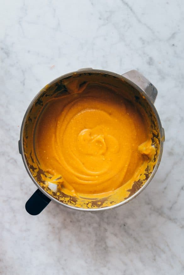 Crema de Zanahorias, Lentejas Rojas y Pecanas con Cook Expert