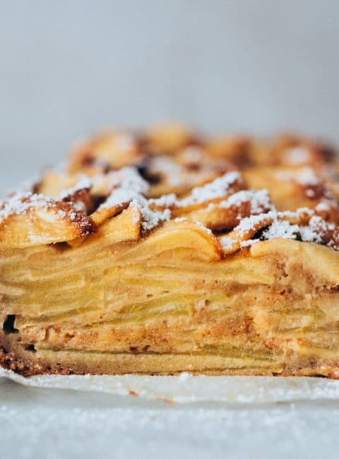 Tarta de manzana fácil y jugosa