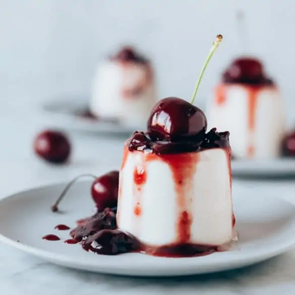 Panna cotta vegana (panacota)