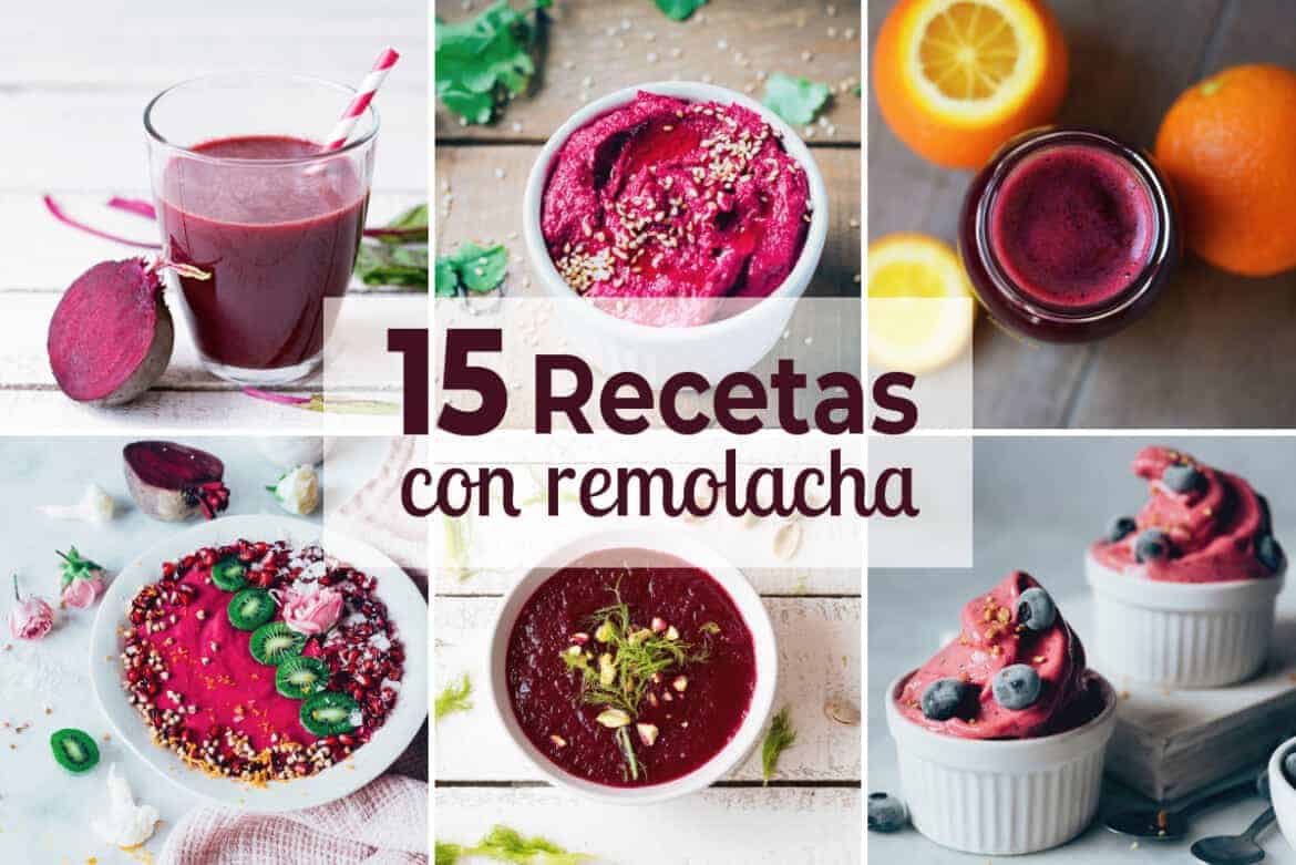 15 Recetas con Remolacha FÁCILES y SALUDABLES