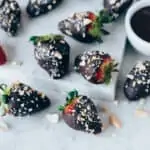 Fresas con chocolate