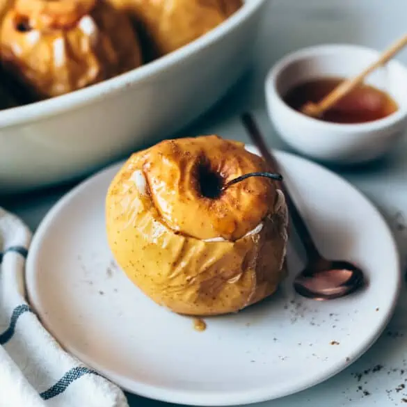 Manzanas asadas al horno