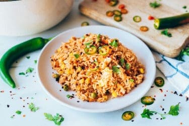 Arroz mexicano integral receta fácil y sabrosa