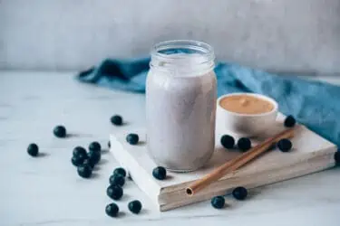 Batido de proteína vegano de vainilla