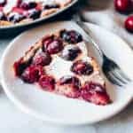 Clafoutis de cerezas Integral sin gluten