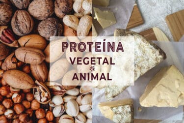 Proteína vegetal vs. animal