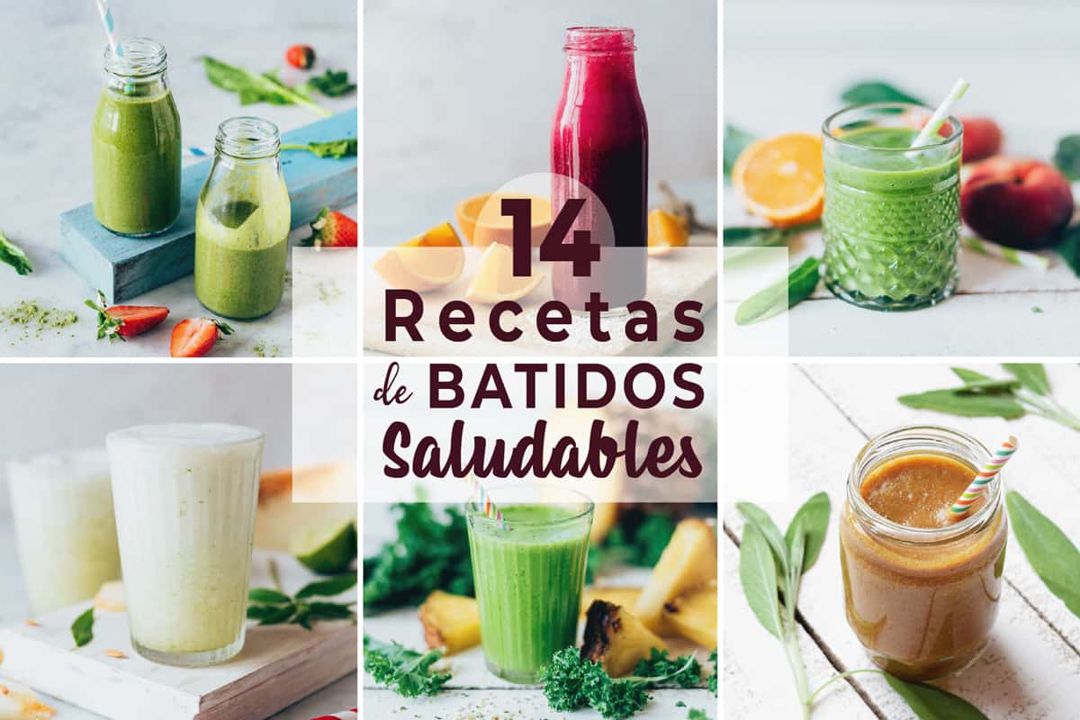 14 Batidos Saludables Caseros y Naturales | Delicias Kitchen