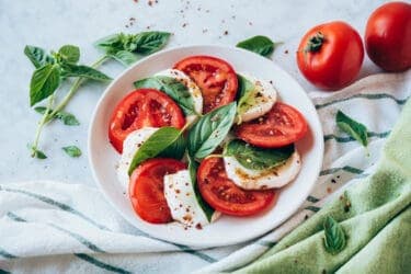 Ensalada caprese Receta original italiana