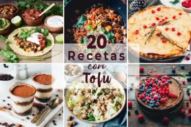 Recetas con tofu saludables vegetarianas y veganas