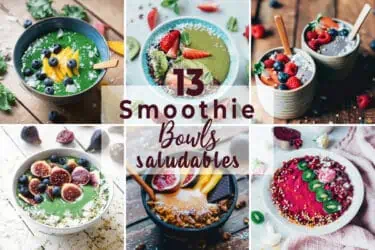 Smoothie bowl recetas saludables de desayuno