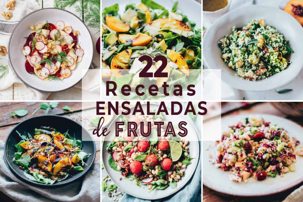 22 Ensaladas de Frutas Fáciles y Saludables | Delicias Kitchen