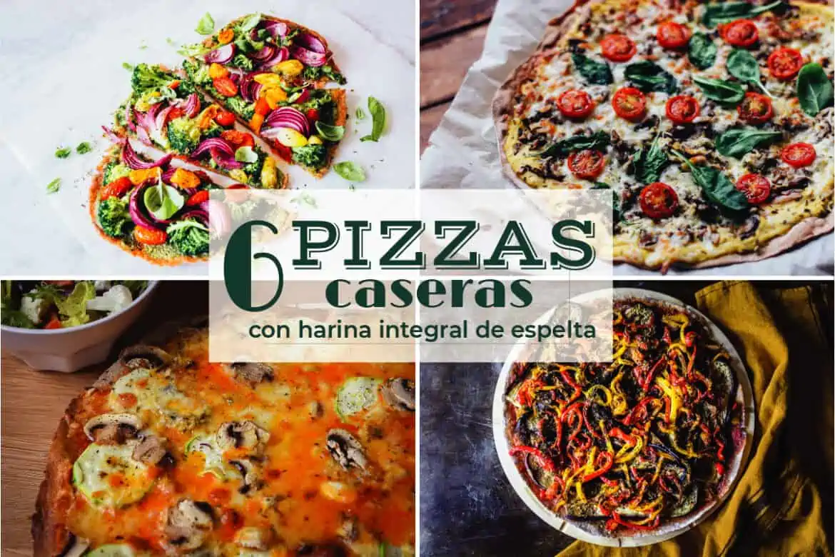 Pizzas Caseras Saludables con Harina Integral