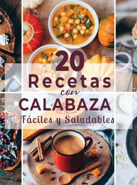 Recetas con calabaza saludables vegetarianas y veganas