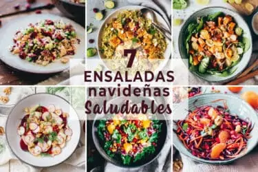 Ensaladas navideñas saludables