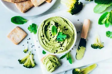 Paté de brócoli vegano y saludable