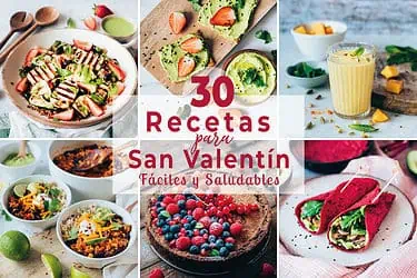 Recetas San Valentín saludables