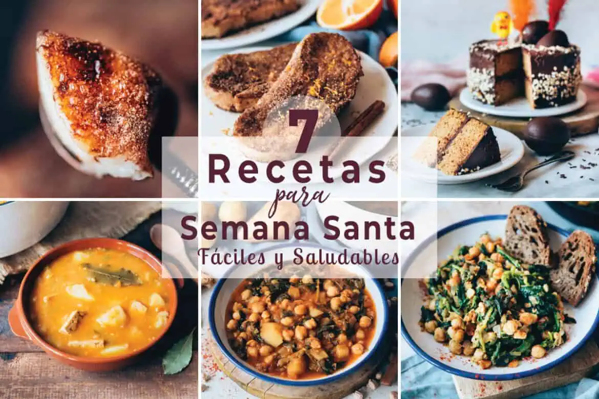 Recetas saludables para Semana Santa