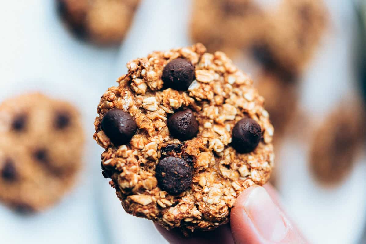 Galleta De Avena Y Plátano Saludables Y ¡SIN AZUCAR!