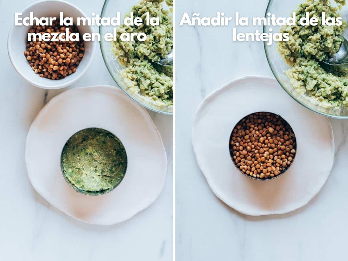 Cómo hacer un timbal de quinoa | Paso 2