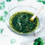 Salsa chimichurri casera