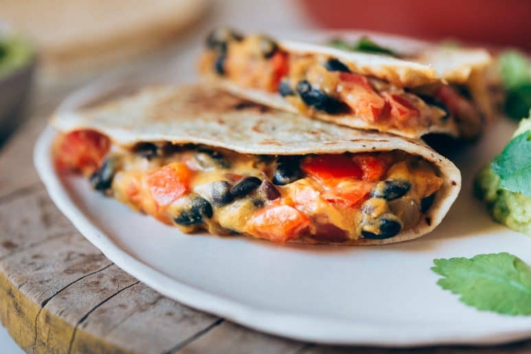 Quesadillas veganas