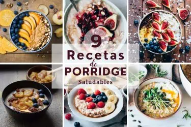 Recetas de porridge saludables